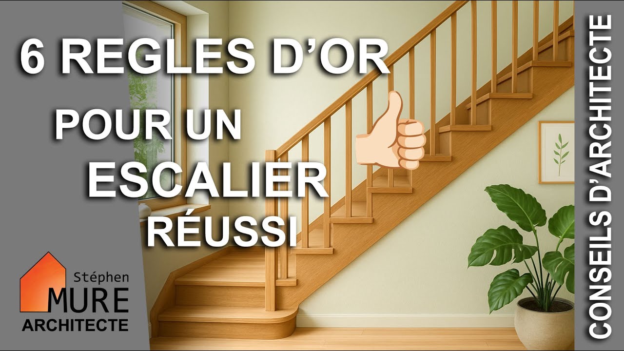 6 règles d'or pour un Escalier réussi