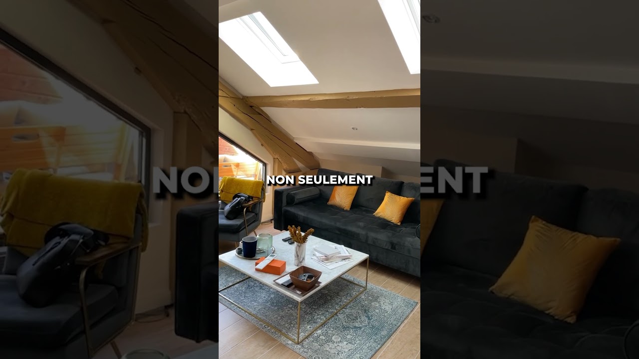 Ces combles aménagés m’ont rapportée 61.000€ 👇 #achatrevente #plusvalue #rentier