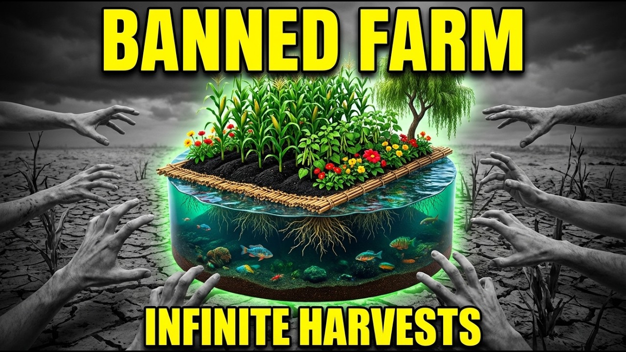 The 1000-Year-Old "Floating Farm" That Never Needs Soil or Water (That Was Banned)