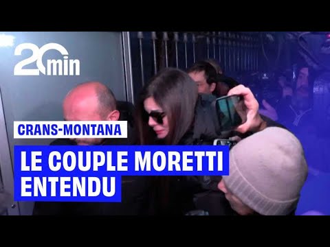 Incendie de Crans-Montana: les époux Moretti arrivent pour leur audition