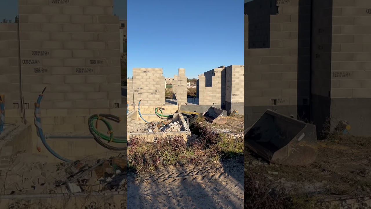 Construction en cours de 8 villas à Mazan (84)