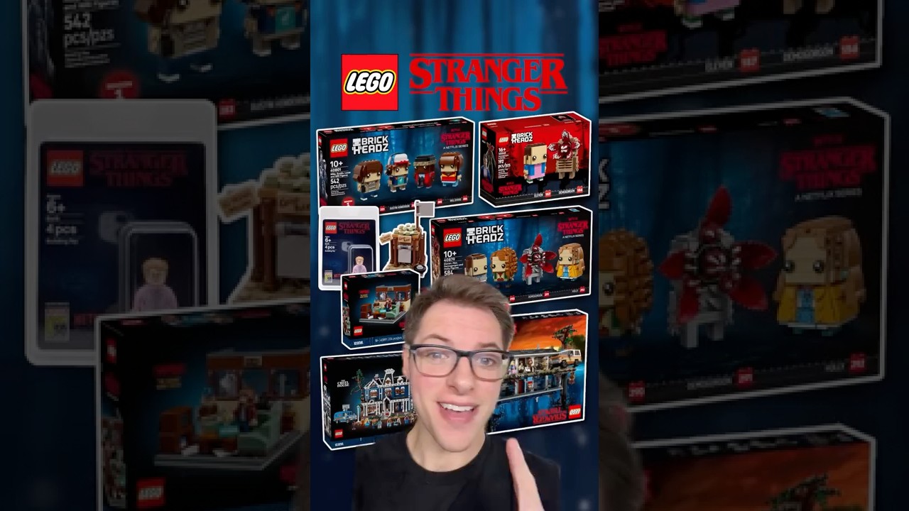 ranking every LEGO stranger things set!