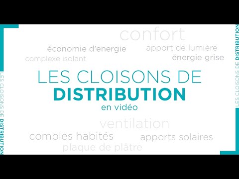 Les cloisons de distribution
