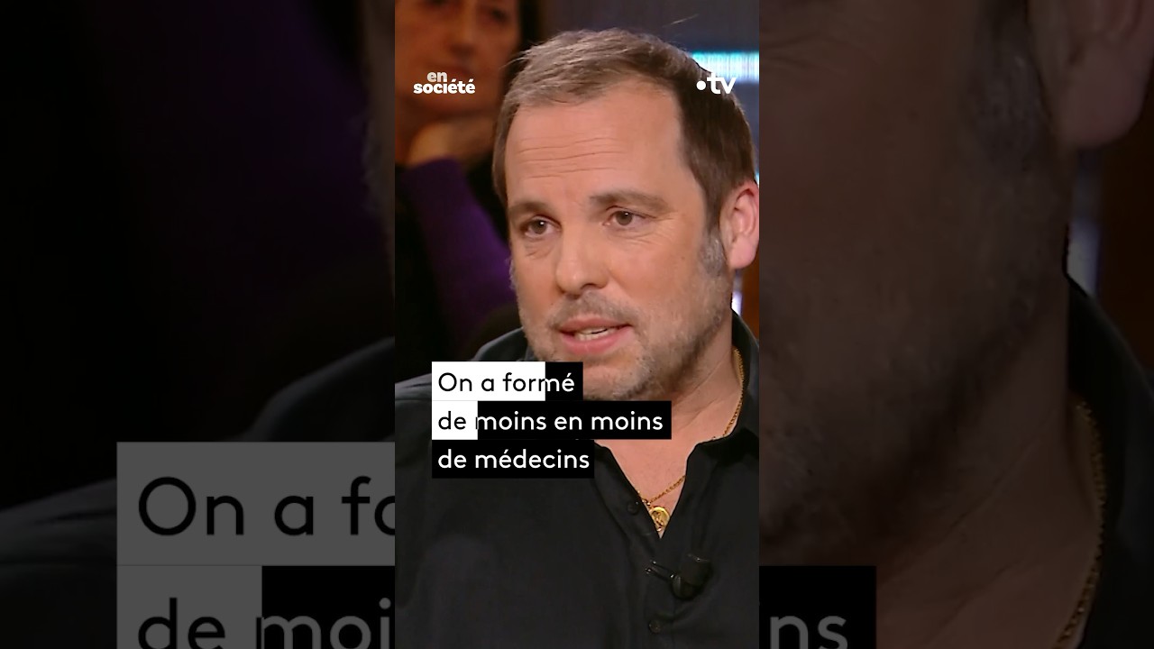 La population vieillit mais on forme de moins en moins de médecins #ensociete #medecin