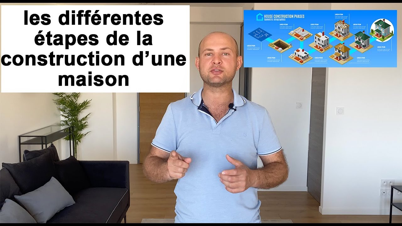 LES DIFFERENTES ETAPES DE LA CONSTRUCTION D'UNE MAISON