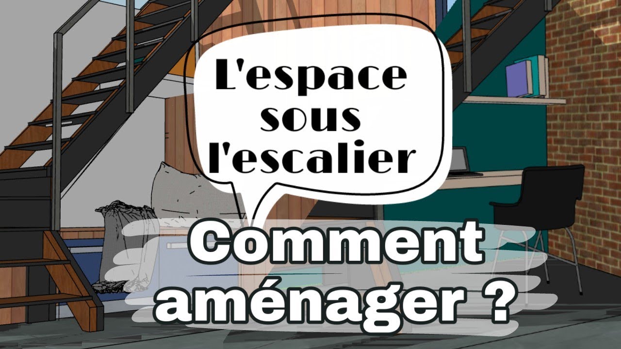 Comment aménager l'espace sous escalier ? Comment optimiser l'espacer l'espace sous escalier?