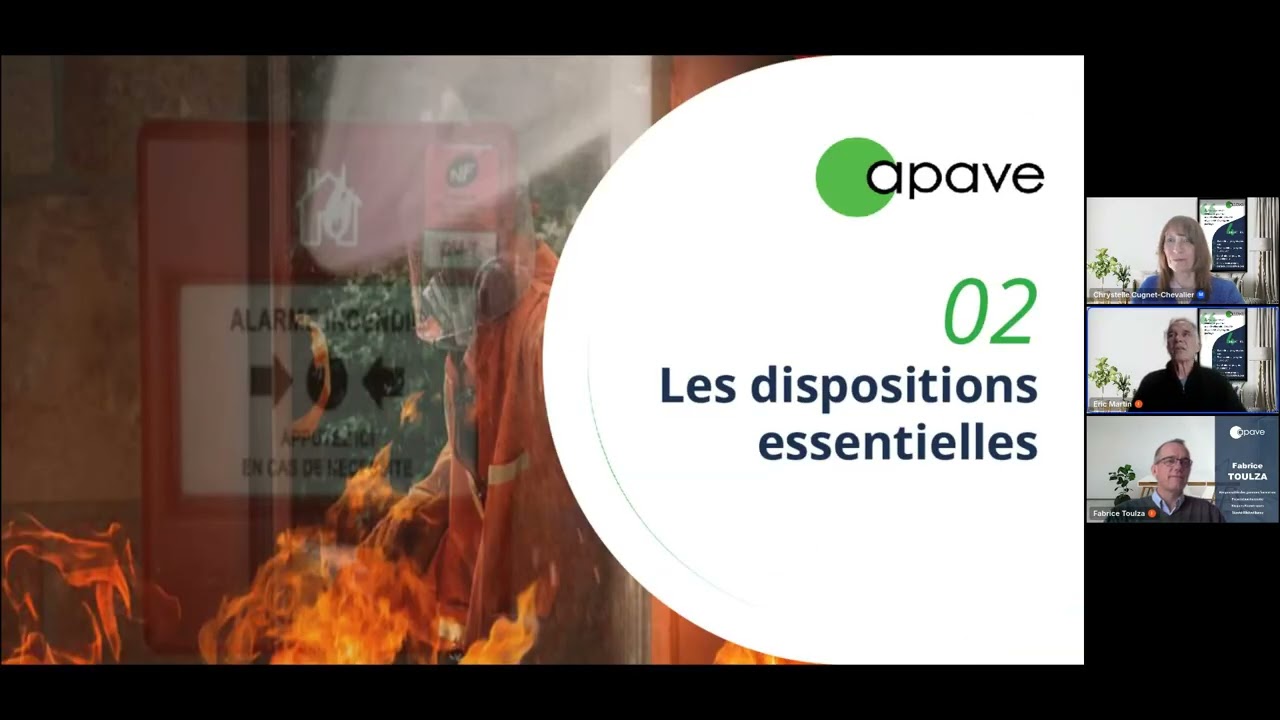 #replay Webinaire - Risque et réglementation incendie dans les ERP : les essentiels