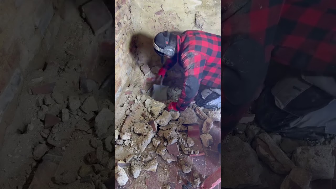 On s’attaque à la dalle béton et la reprise en sous-œuvre ! #btp #beton #renovation #dalle