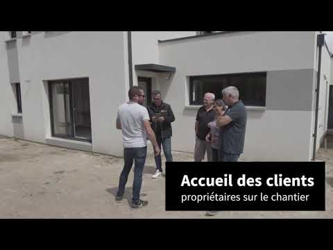 Réception d'une maison individuelle Océane Habitat construite sur-mesure