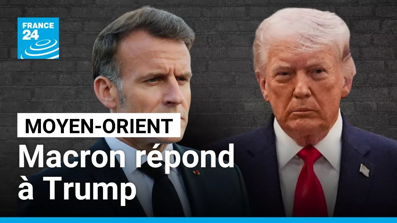"Ça parle trop" : Emmanuel Macron répond aux critiques de Donald Trump • FRANCE 24