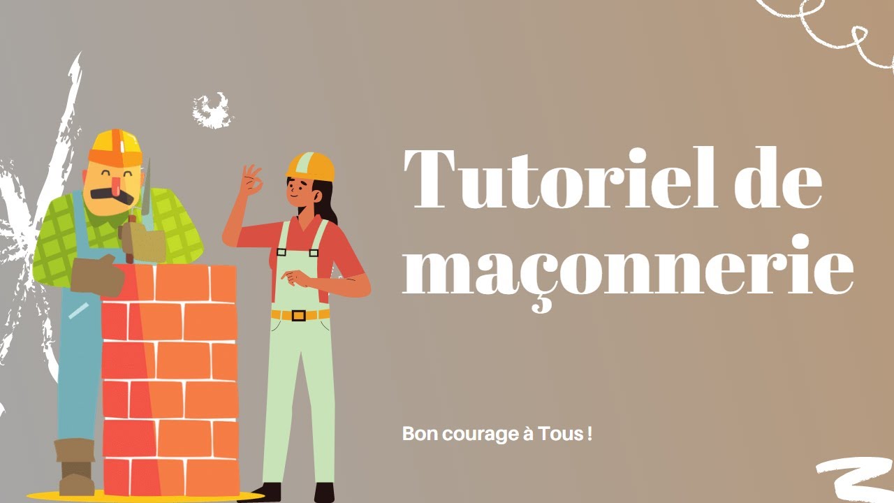 Je vous montre mes murs en maçonnerie. Vidéo sur la construction et les travaux