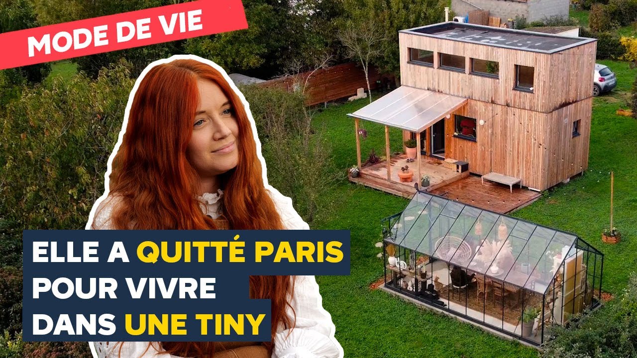 Minimalisme et écologie : elle a fait le choix de vivre dans une mini-maison de 23m²