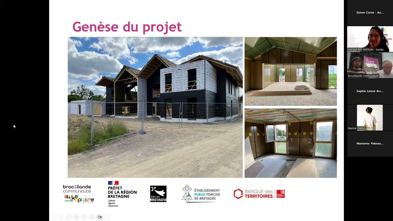 Construire bas carbone : Le Repaire - Brocéliande communauté, un projet biosourcé
