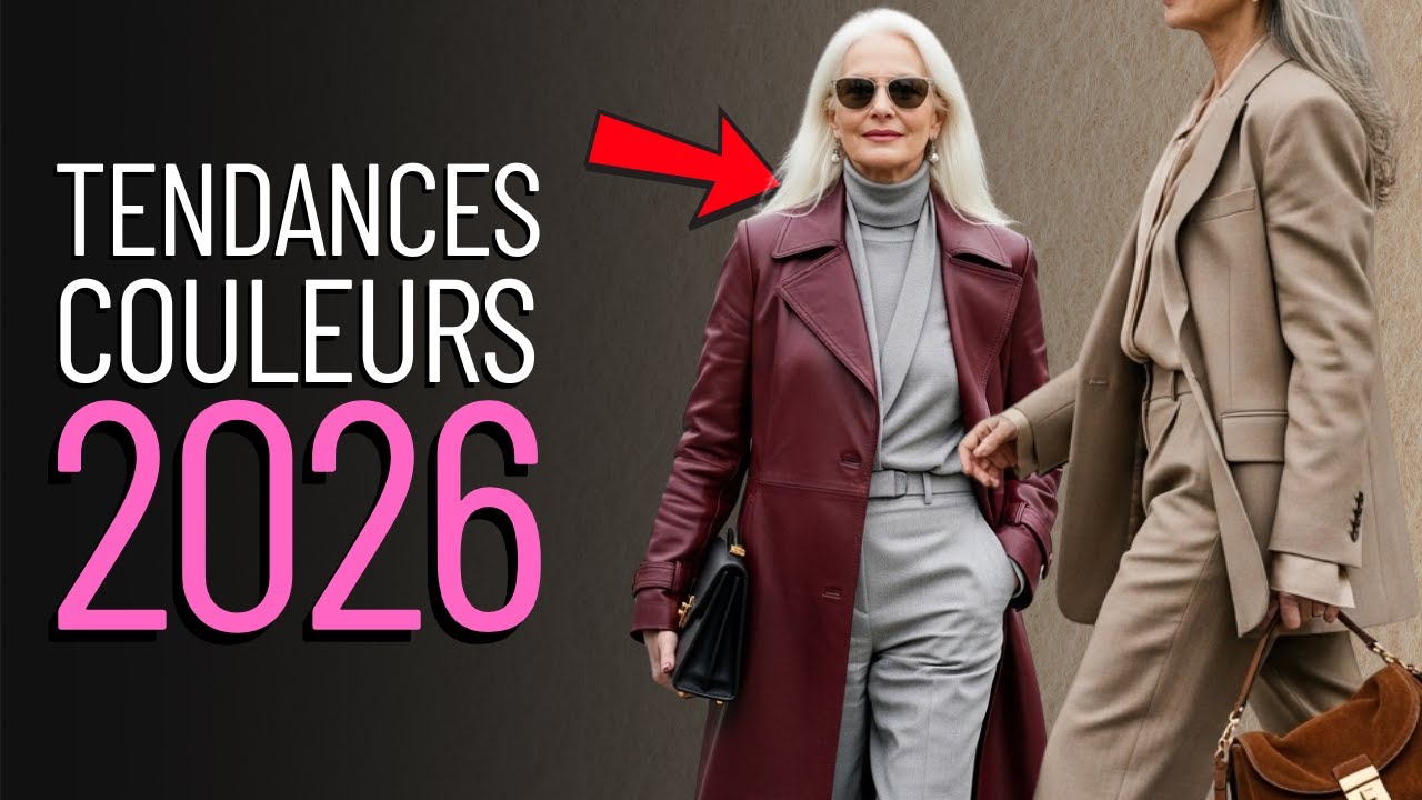 Tendances Couleurs Automne/Hiver 2026 à ESSAYER absolument ! | Combinaisons Chics et Élégantes