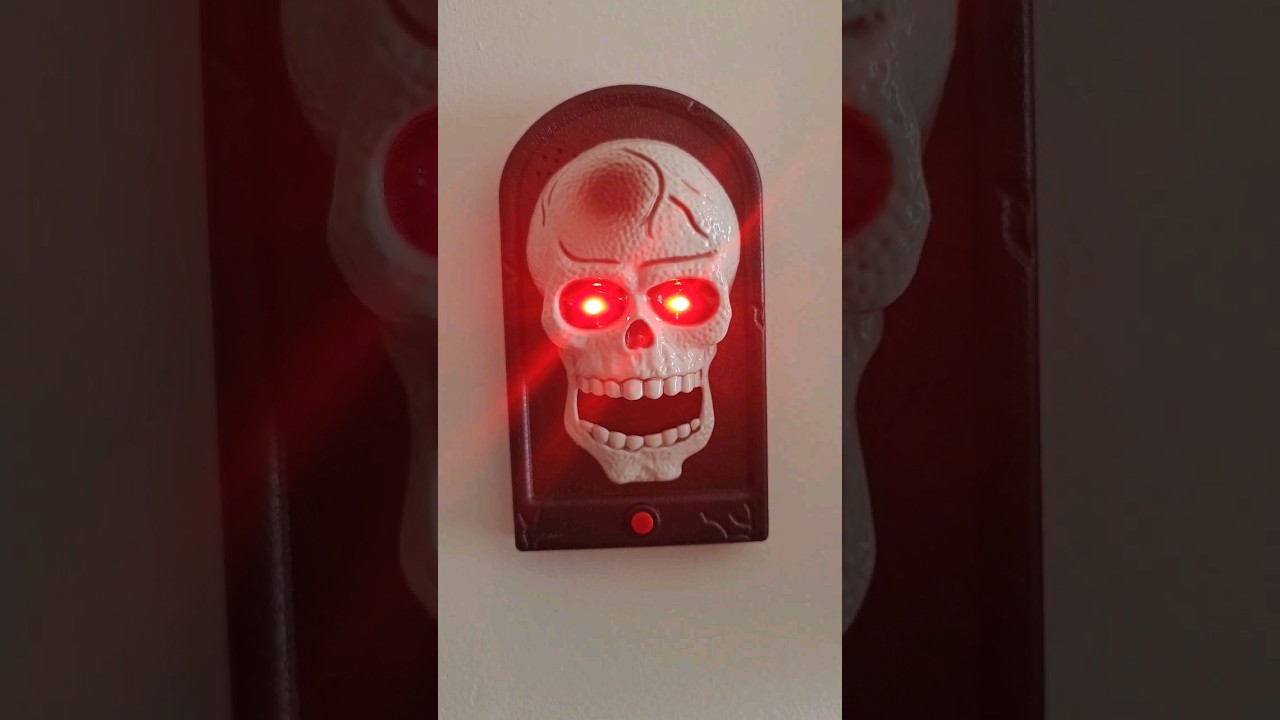 je teste cette sonnette pour halloween  🎃 #action #magasinaction #essai #halloween #sonnette