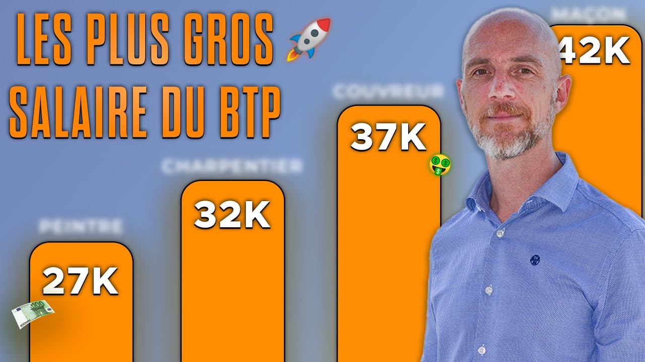 Quels sont les métiers du bâtiment qui rapportent le plus ?