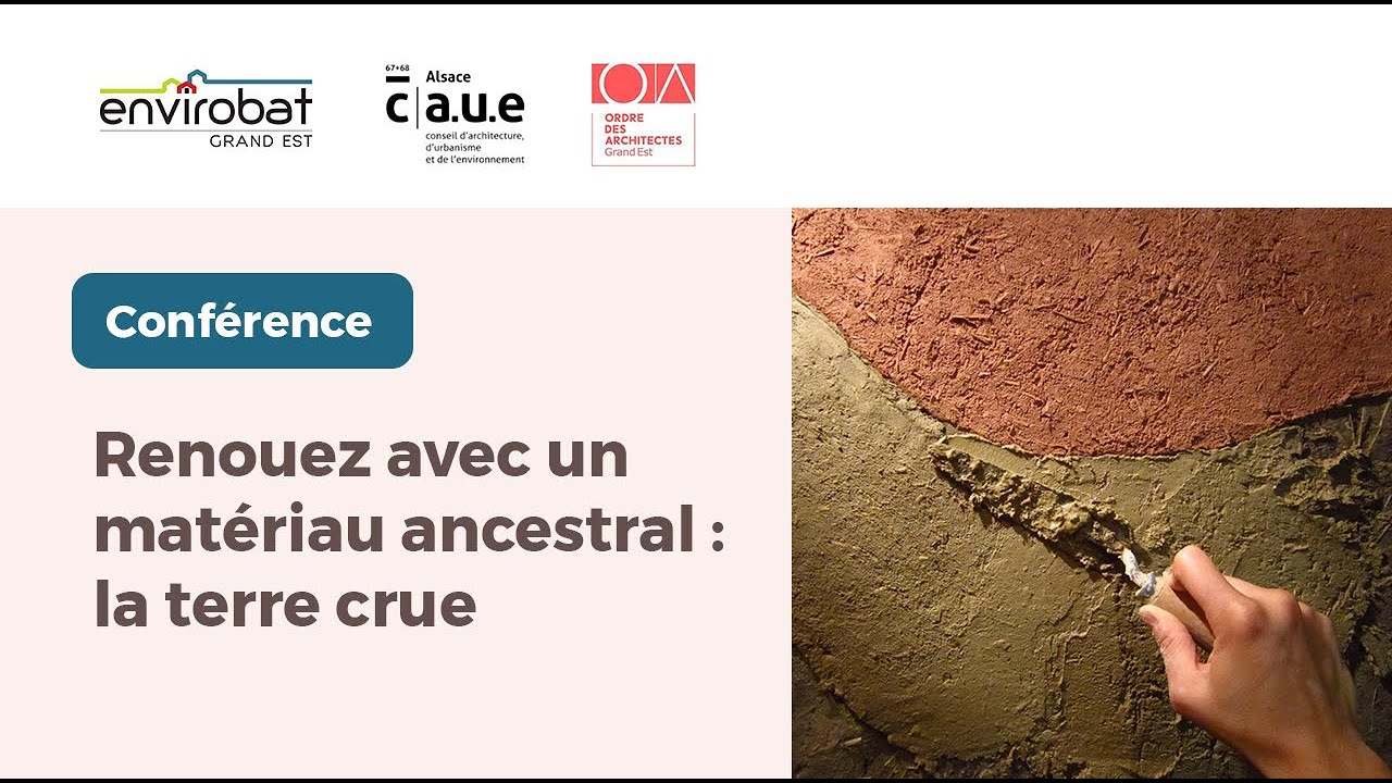 Conférence | Renouez avec un matériau ancestral : la terre crue