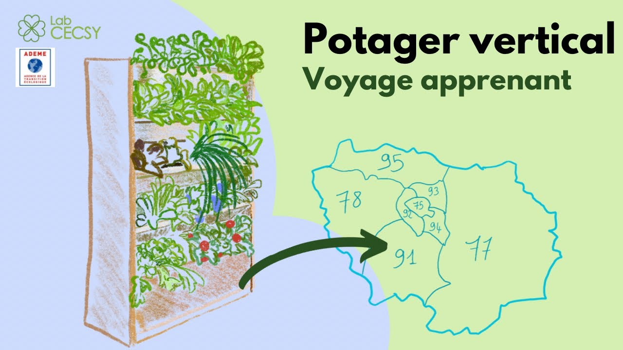 Le potager vertical - voyage apprenant 1