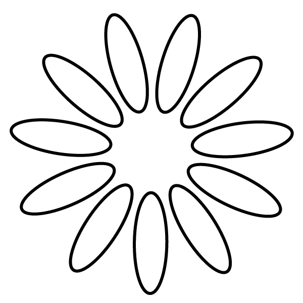 Horse silhouette in motion