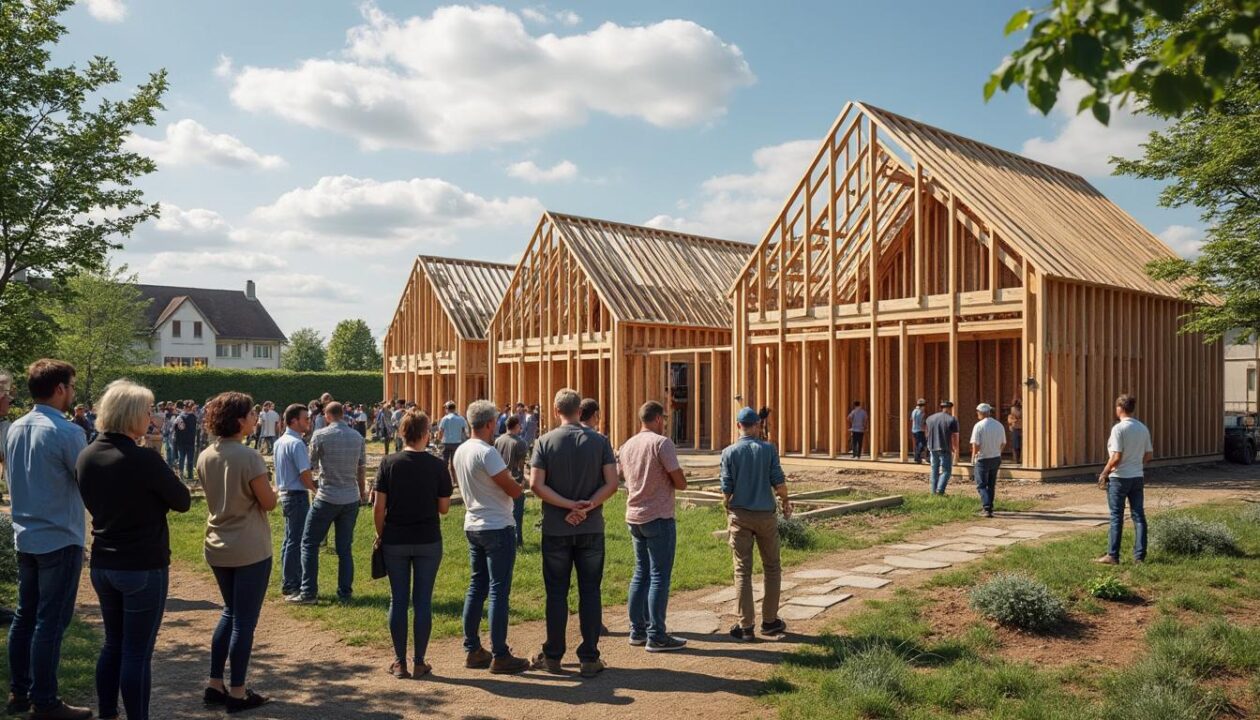 à pfastatt, les riverains s'opposent à la construction de maisons en bois dans le quartier de la glaisière, exprimant leurs préoccupations sur l'impact environnemental et architectural.