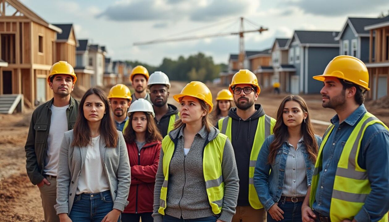 découvrez comment la reprise de la construction de maisons individuelles ne parvient pas à résoudre la crise persistante du secteur neuf, une véritable « bombe sociale » impactant le marché immobilier.