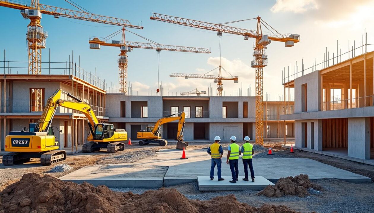 découvrez les différentes phases d'un chantier de construction expliquées en détail, de la préparation à la finition, pour mieux comprendre le déroulement des travaux.
