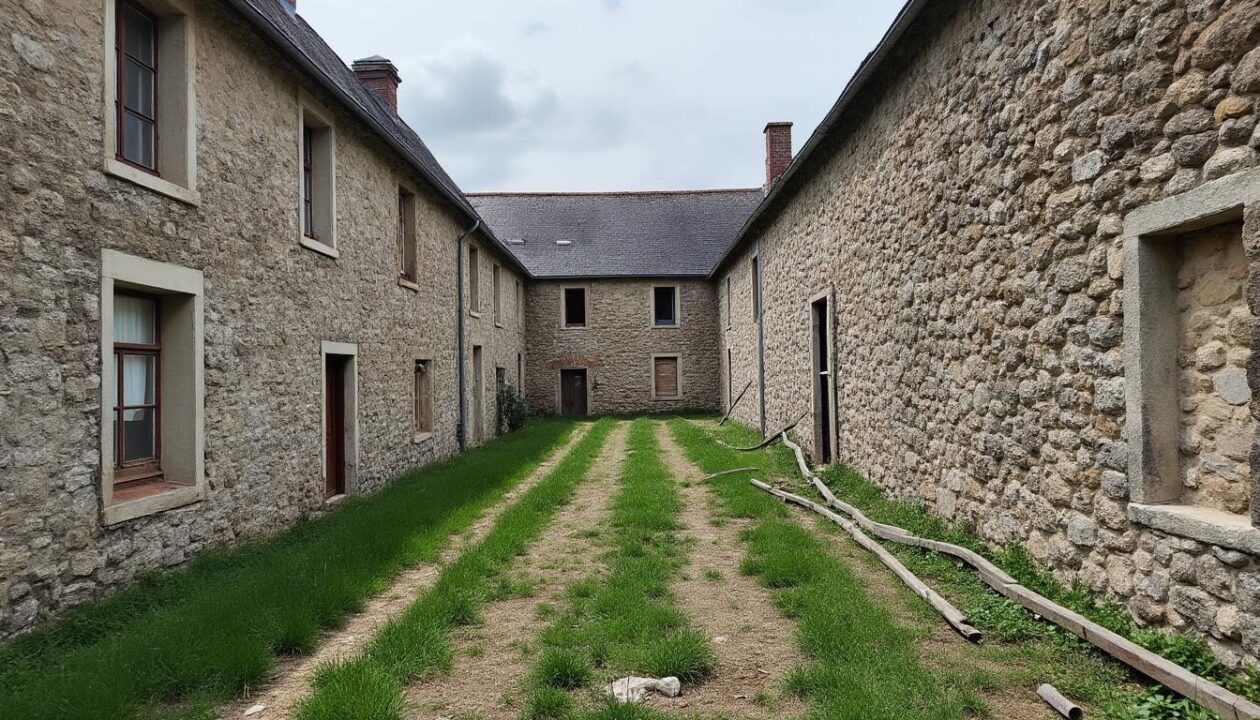 découvrez l’histoire d’une maison familiale proche d’angers, forcée à être scindée en deux suite à une décision judiciaire, un cas unique mêlant patrimoine et justice.