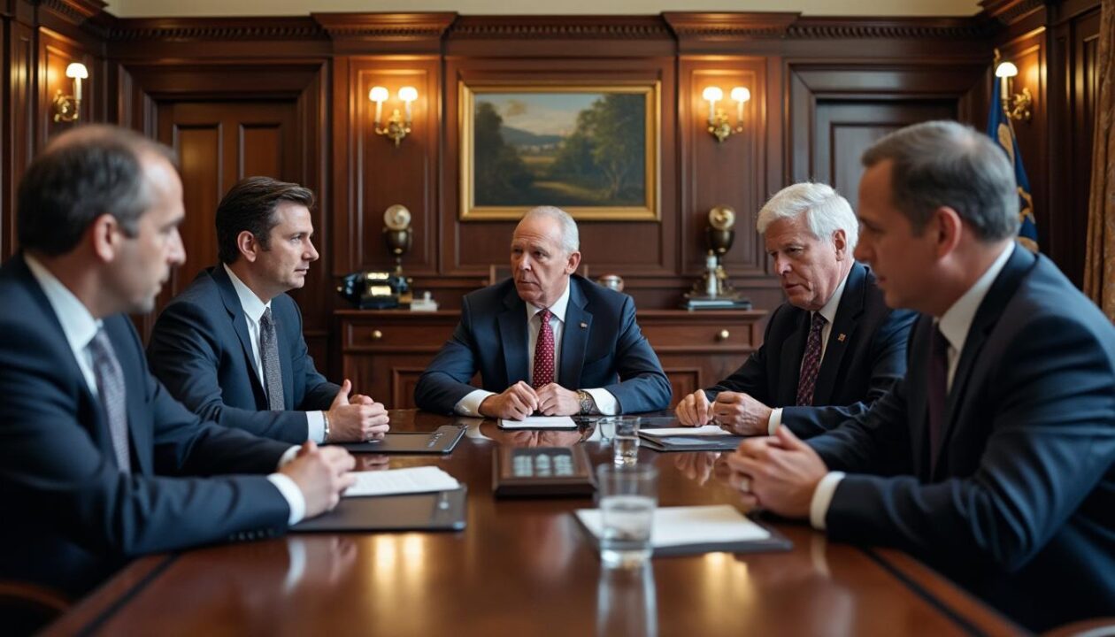 le vote final sur la construction de la salle de bal de donald trump à la maison blanche a été reporté, suscitant débats et attentes parmi les responsables et le public.