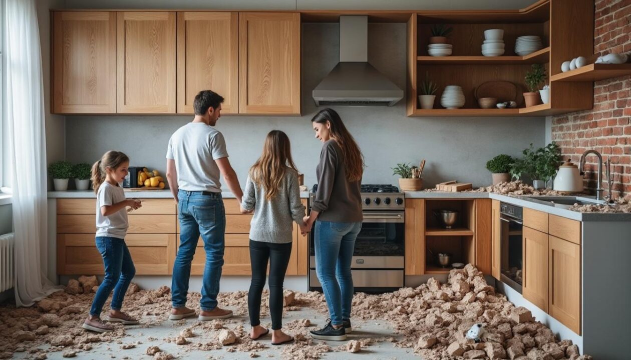 découvrez comment une erreur de cadastre a contraint des propriétaires à démolir leur cuisine en plein cœur de leur maison, une situation inattendue aux conséquences lourdes.