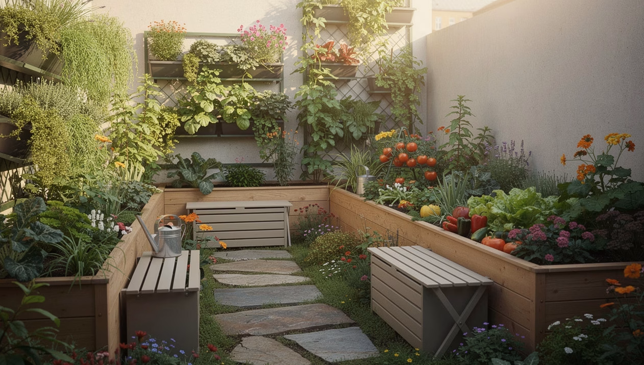 comment aménager un petit balcon fleuri